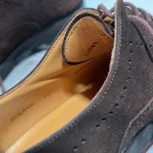 Mezlan | Shoes | Mezlan Solana Semi Brogue Capped Toe Suede  display picture 3